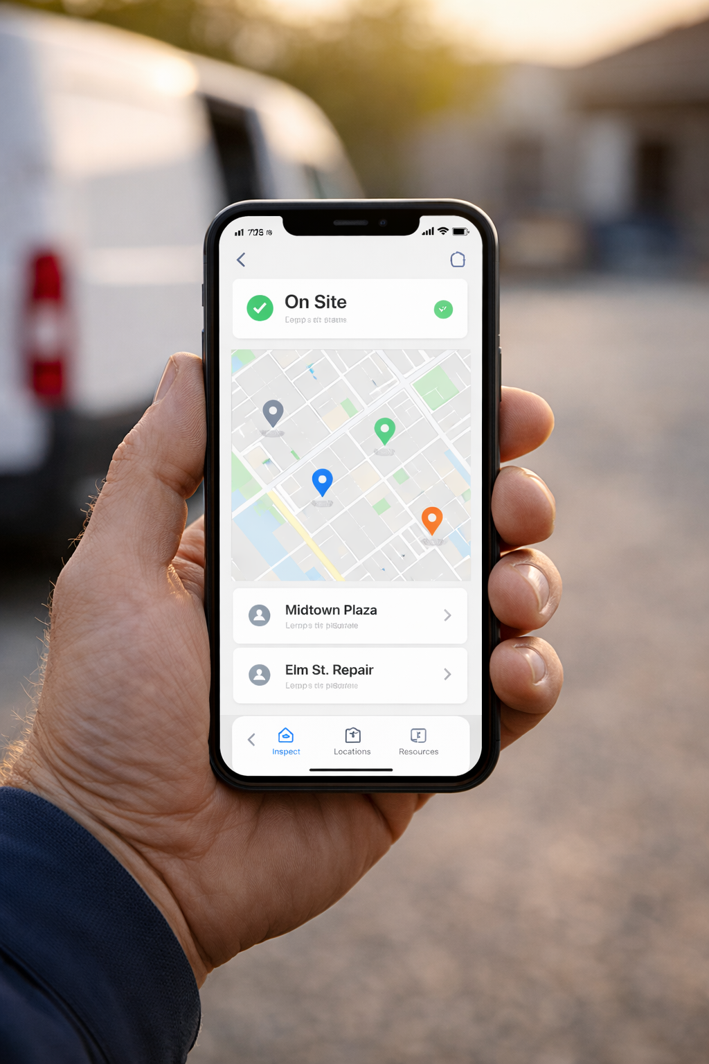 FieldBeacons mobile app